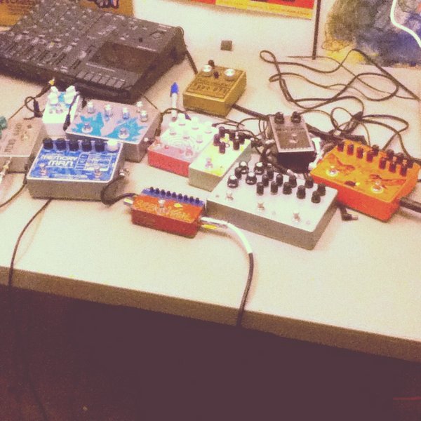 not on my board cuz im in the middle of recording some drone