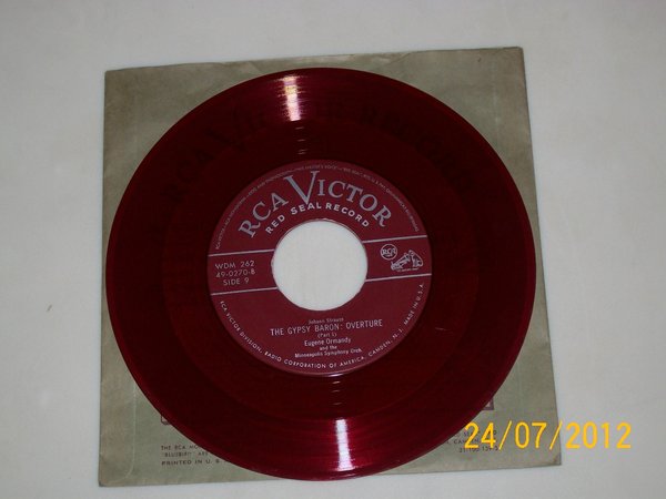 So RED, although Ironic because it's "Waltze on the BLUE Danube"