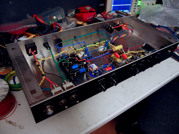 A-wai Custom amp completed