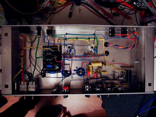 A-wai Custom amp completed 2