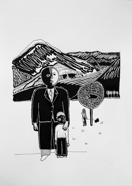 Family on holiday