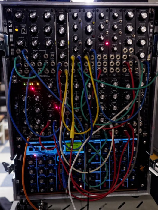 Live synth rig.