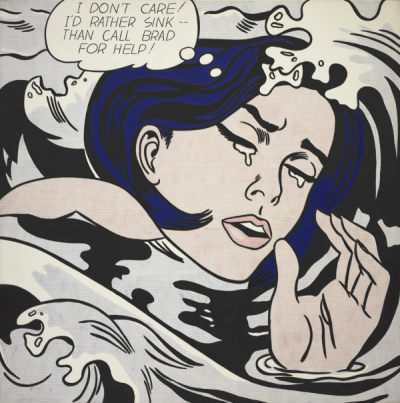 Roy Lichtenstein, &quot;Drowning Girl,&quot; 1963