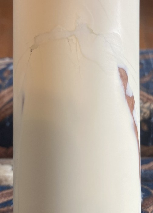 to get everything smooth i wound up having to take off some of the finish along the fretboard.