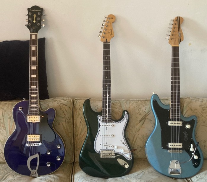 deep greens and blues are the colors i choose.