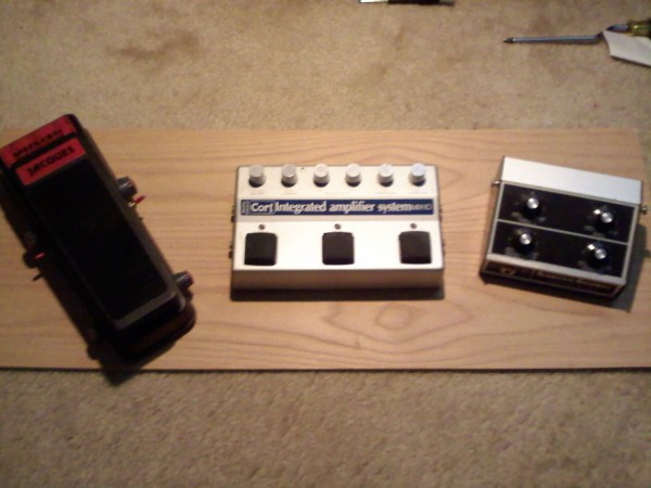 Jacques Singing Geisha - Cort Mix 10 Intergrated Amplifier System - Barcus Berry preamp model 1330-1