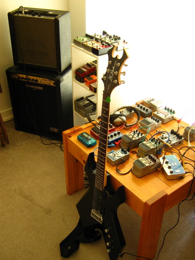 a corner of my living room.