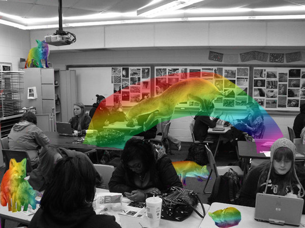 this is actually a project I turned in but, I like it enough to show it here