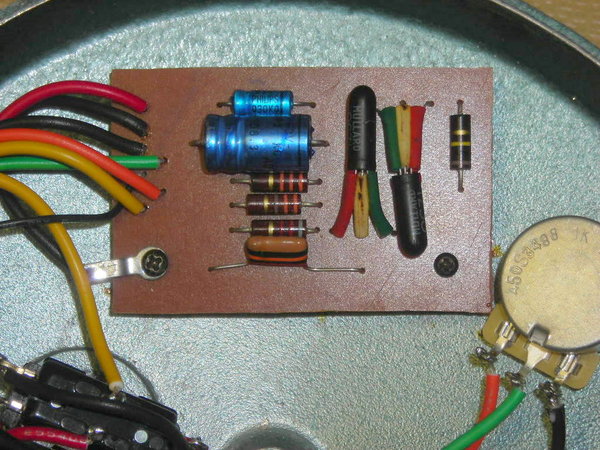 Pigeon FX PCB w/ Mullard OC71 Transistors