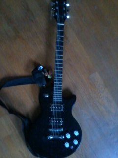 Some Hohner guitar I found in my friend's basement. I have no idea what year it is or any info on it except that it's probably from the late 70's or 80's. I switched out the pickups with Gfs dream 90's