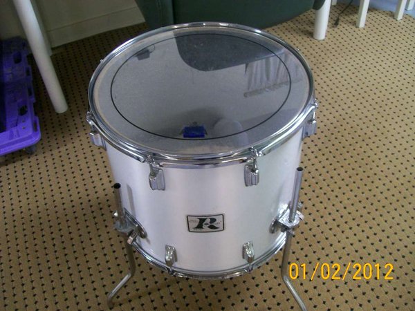 70's Roger's 18 in floor tom, recently restored by me.